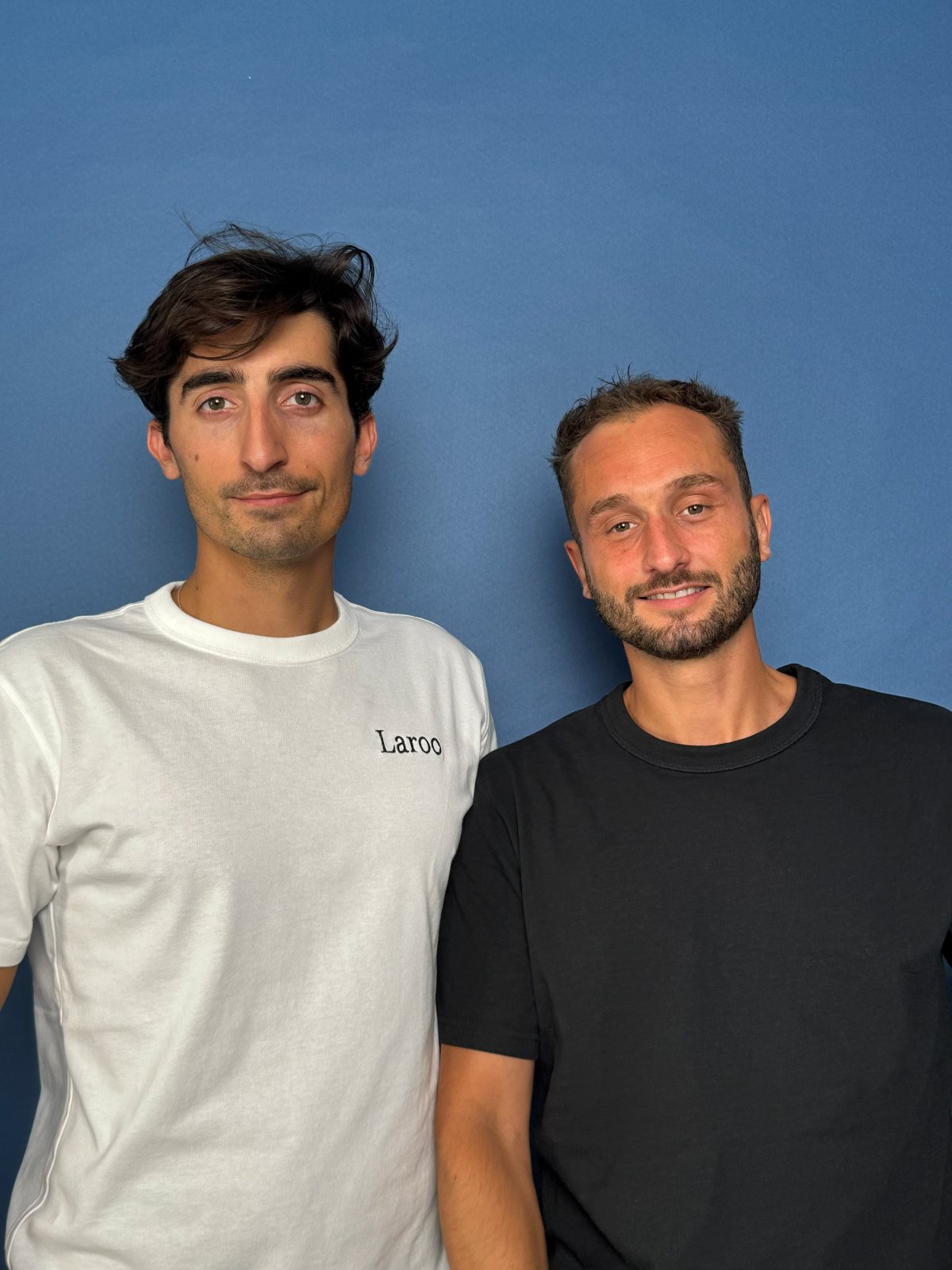 Vincent et Lucas, les fondateurs de Laroo